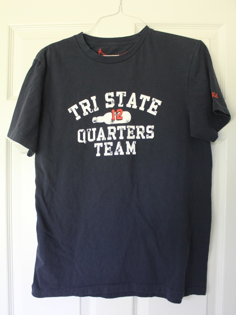 Vintage, American Eagle, Dk blue T-shirt, Medium, Quarters Team